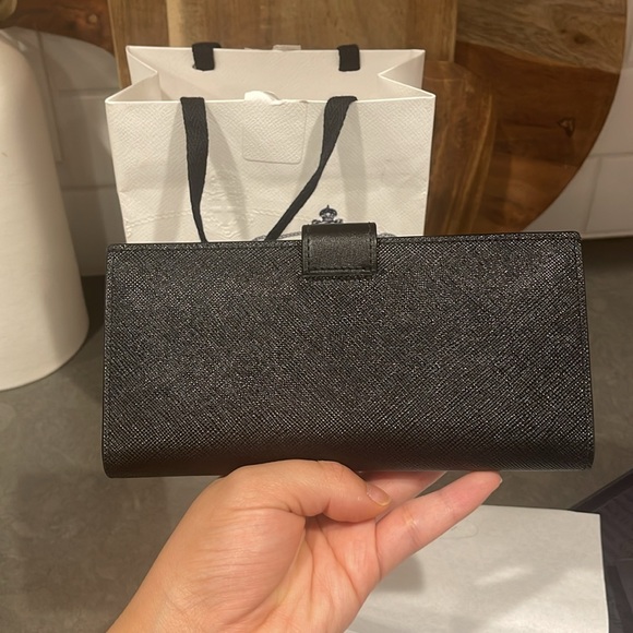 PRADA Large Saffiano and smooth leather wallet - Picture 5 of 13